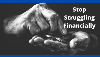 best advice to someone struggling financially